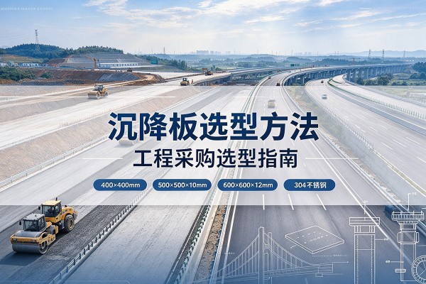 惠州沉降板选择方法